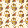 Owls and Flowers